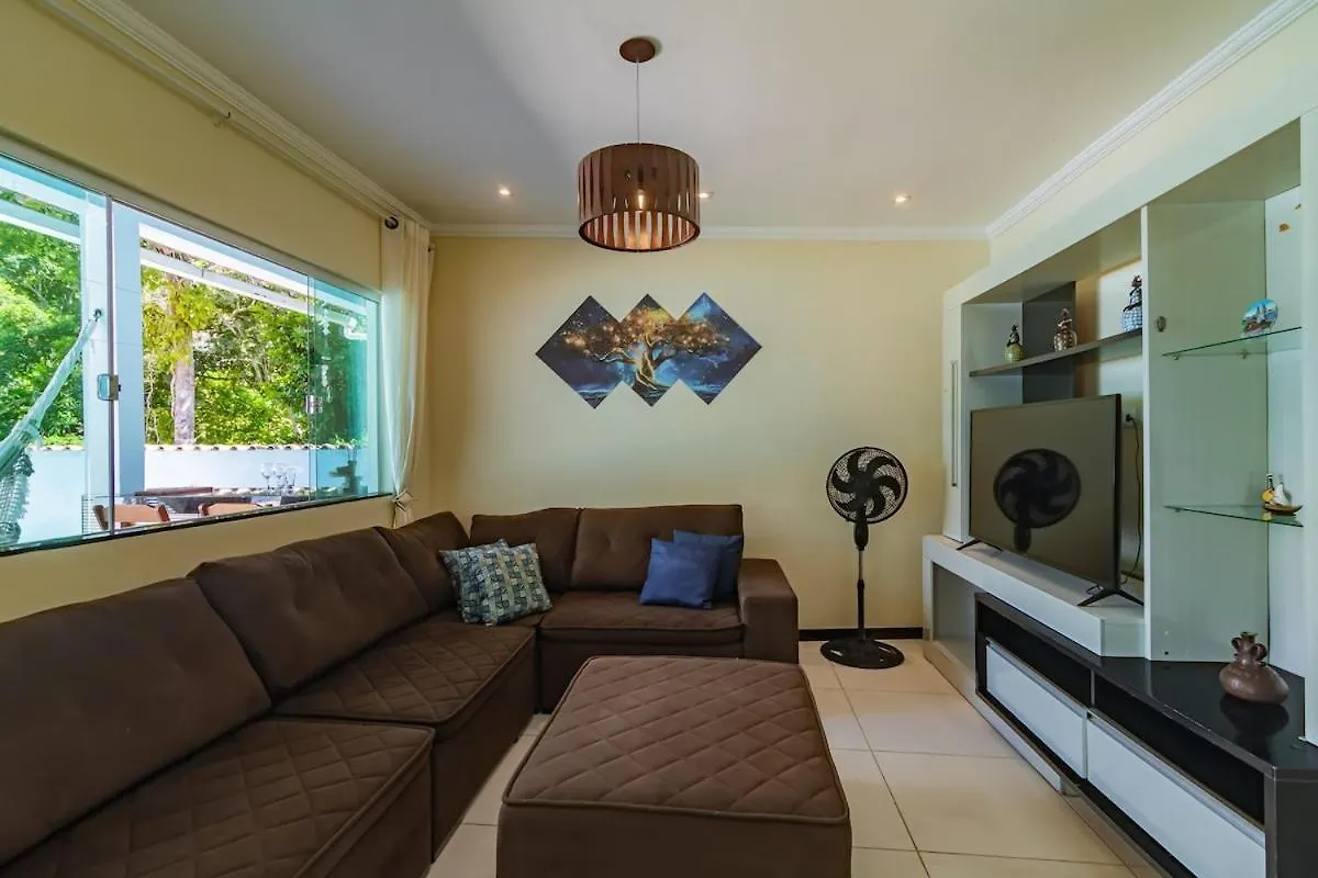 Casa Azul Com Vista Para A Mata - Arraial D'Ajuda Porto Seguro 0*,