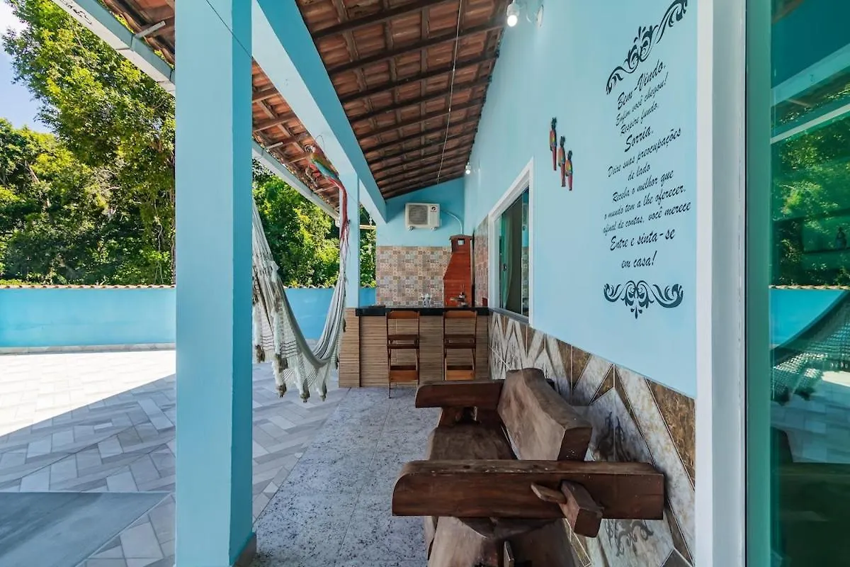 Casa Azul Com Vista Para A Mata - Arraial D'Ajuda Porto Seguro 0*,